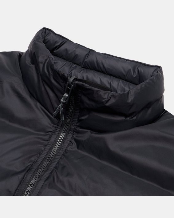 남성 UA Storm ColdGear® Infrared 다운 3-in-1 재킷 in Black image number 8